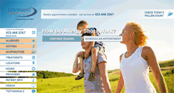 Desktop Screenshot of covenantallergy.com